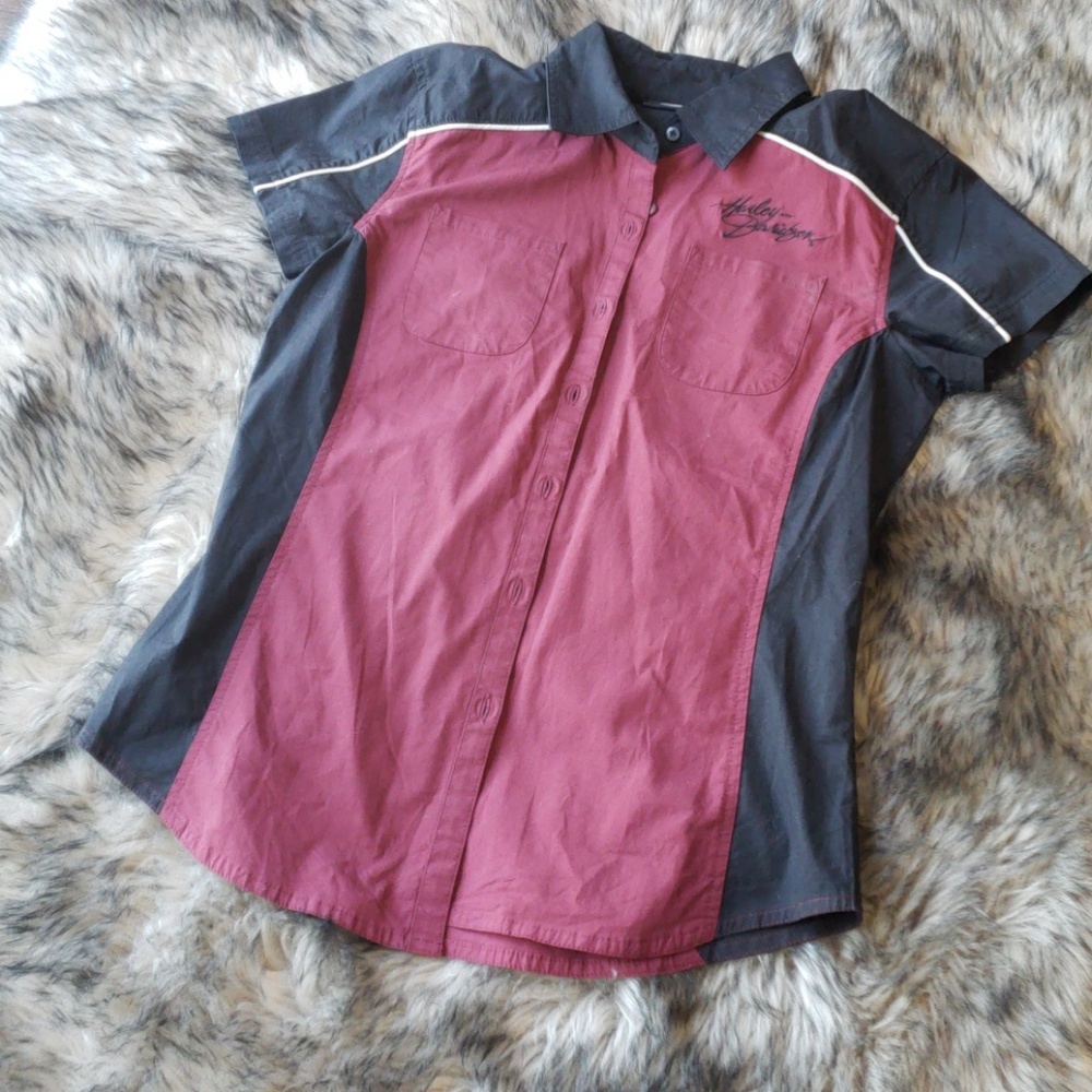 Harley Davidson Button Down Shirt